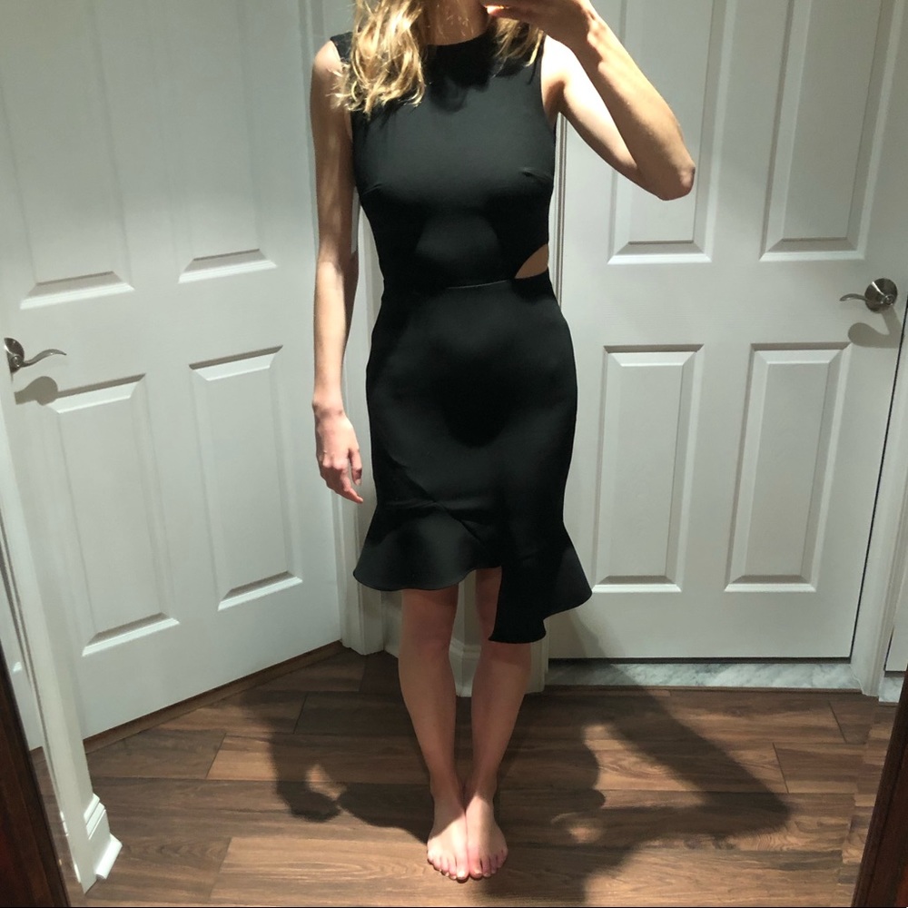 NWT Nicole Miller Cut Out Dress